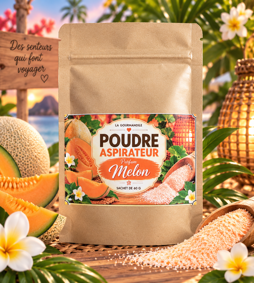 Poudre aspirateur Melon