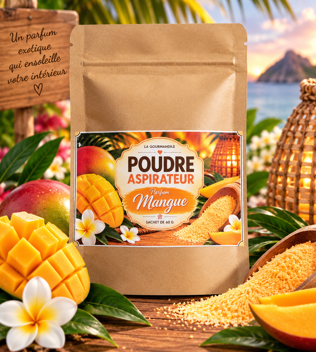 Poudre aspirateur Mangue