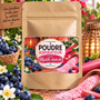 Poudre aspirateur Myrtille rhubarbe