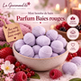 Mini-bombes de bain baies rouges