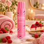 Mousse de Douche Fouettée No bake raspberry cheesecake - Biovene Barcelona