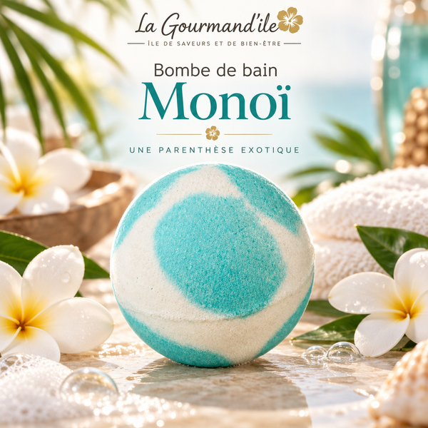 Bombe de bain - Senteur Monoï