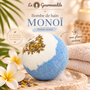 Bombe de bain - Fleurs Séchées - Senteur Monoï