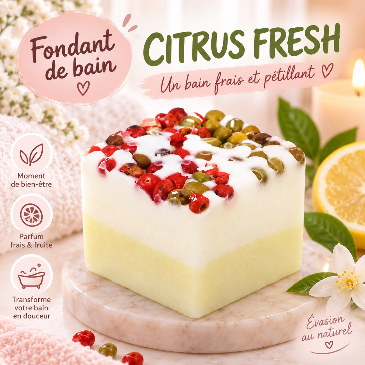 Fondant de bain Citrus Fresh