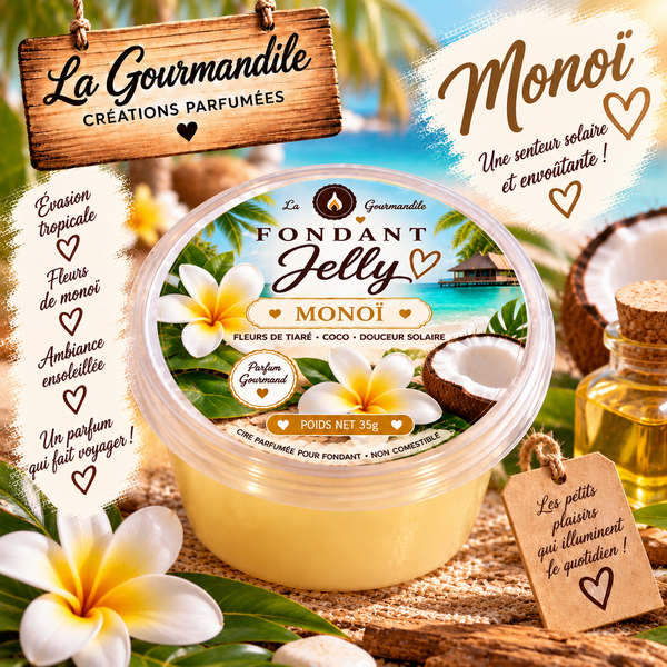 Fondant jelly monoï