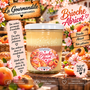 Bougie artisanale parfumée -  Brioche Abricot