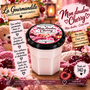 Bougie artisanale parfumée - Mon doudou cherry