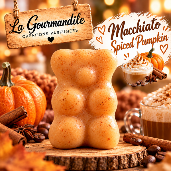 Fondant ourson Macchiato spiced Pumpkin