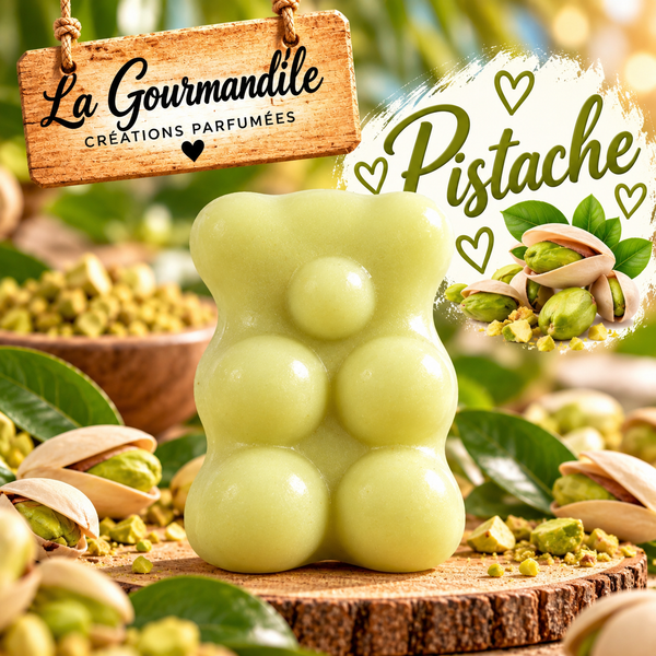 Fondant ourson pistache