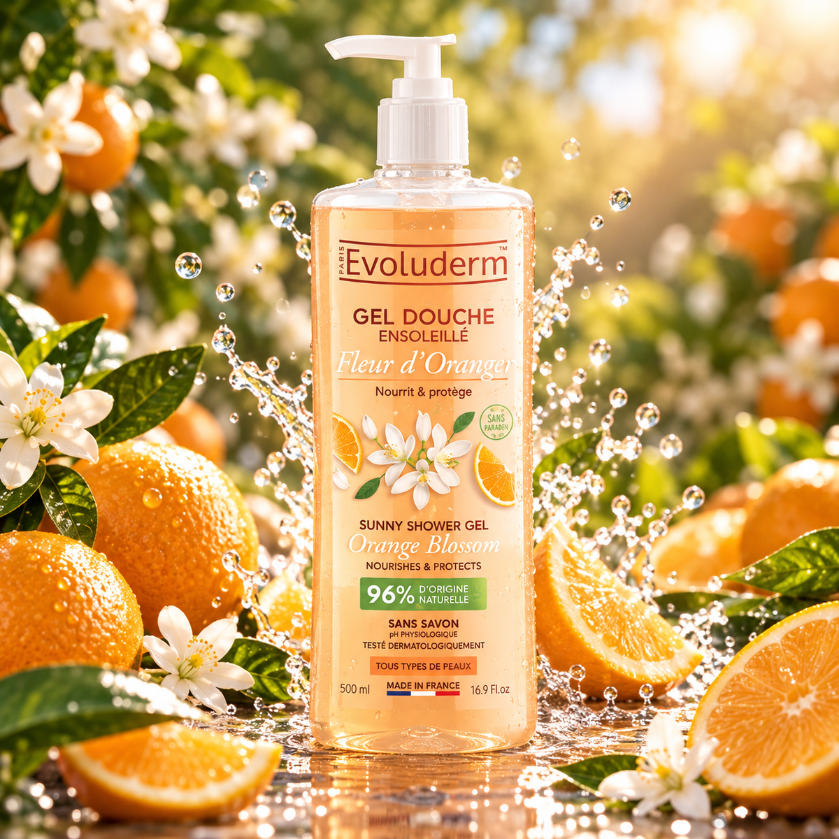Gel Douche Fleur D'Oranger