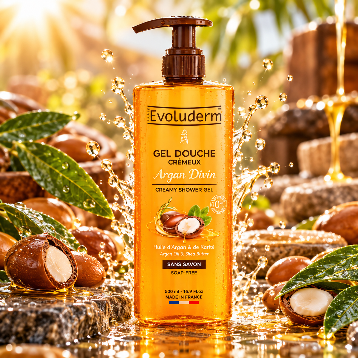 Gel Douche Crémeux Argan Divin