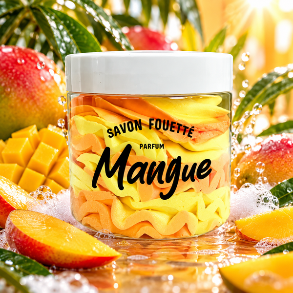 Savon fouetté 190 ml - Senteur Mangue