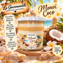 Bougie artisanale parfumée -   Monoï coco