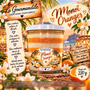 Bougie artisanale - Monoï oranger