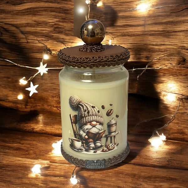 Bougie gnome galette des rois