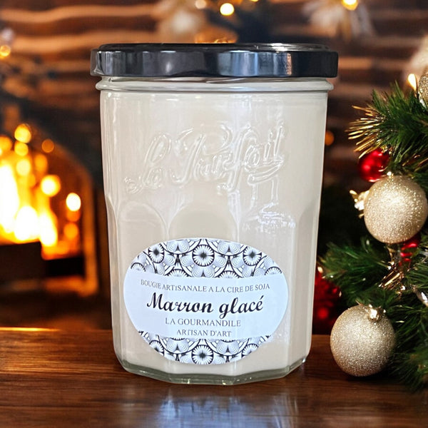 Bougie Marron glacé