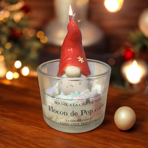 Bougie Flocon de Pop corn