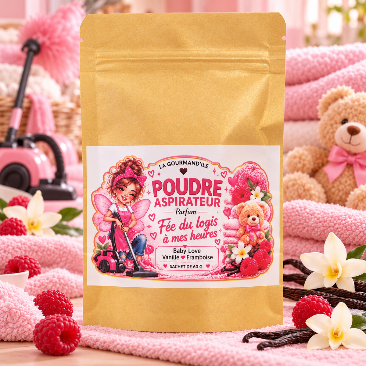 Poudre aspirateur Fee du logis