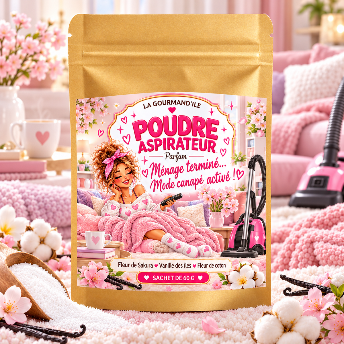 Poudre aspirateur