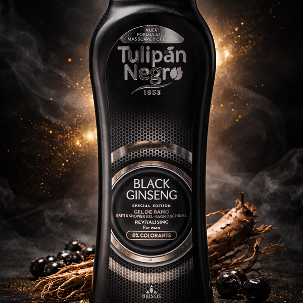 GEL DOUCHE TULIPAN NEGRO HOMME 650ML BLACK GINSENG