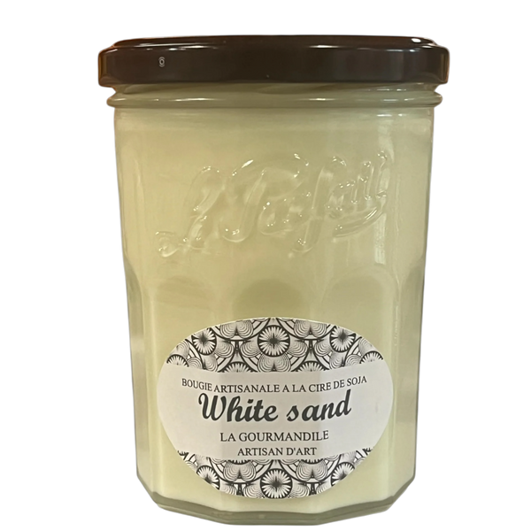 White sand