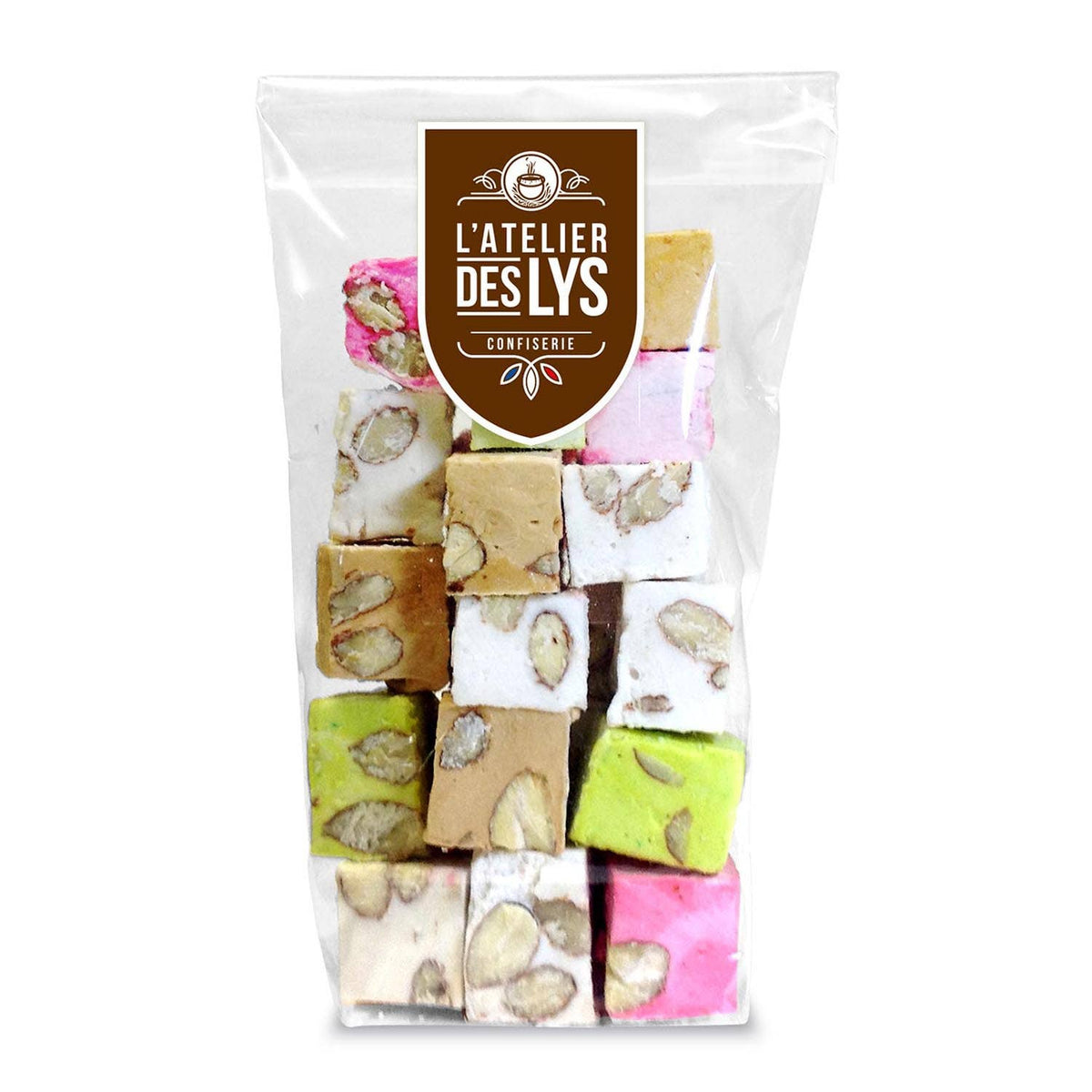 Nougat tendre des Ducasses amandes, parfums assortis