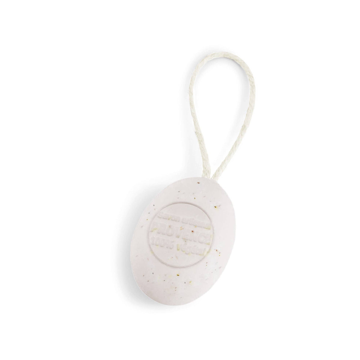 Savon ovale sur corde Thym, Romarin Lavandin 200g