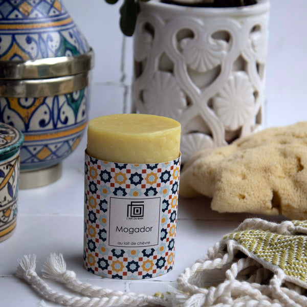 Savon Mogador, au lait de chèvre