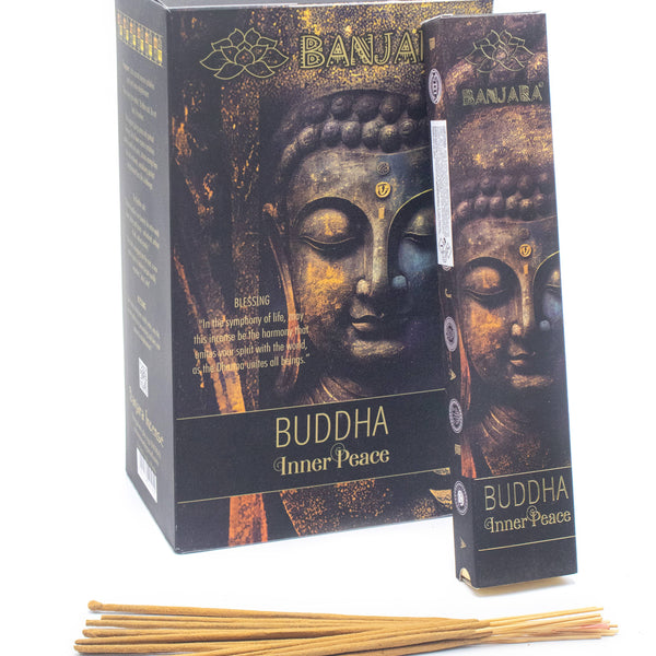 Inc. Banjara Bouddha Paix Intérieure 15gr (12unités)