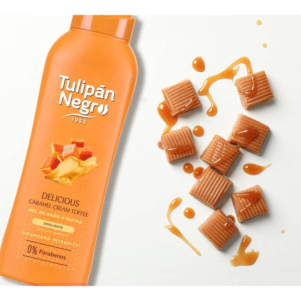 GEL DOUCHE TULIPAN NEGRO 650ML CARAMEL