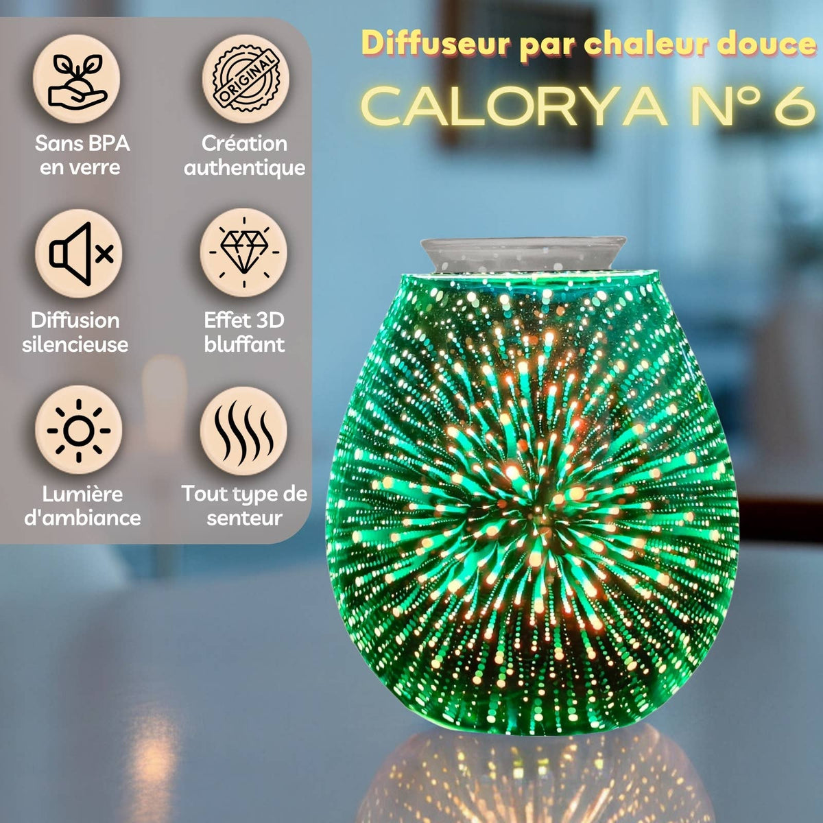 Diffuseur par Chaleur Douce Calorya n° 6