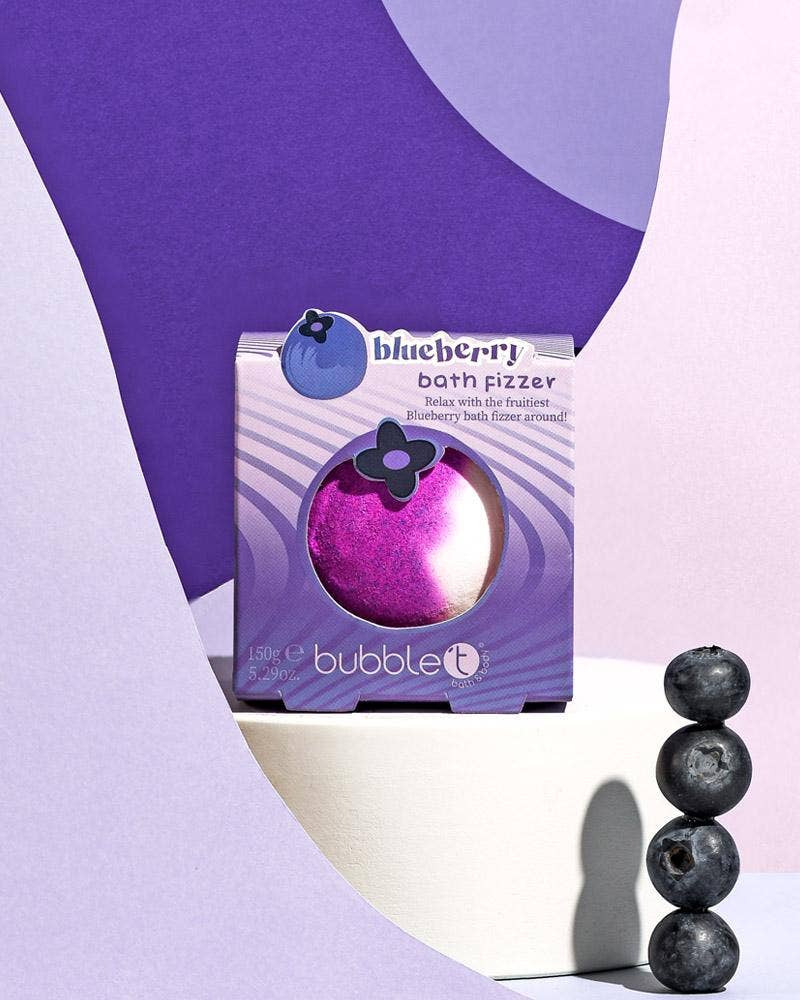 Bombe de bain Fizzer aux bleuets Tastea (150 g)