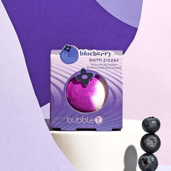 Bombe de bain Fizzer aux bleuets Tastea (150 g)