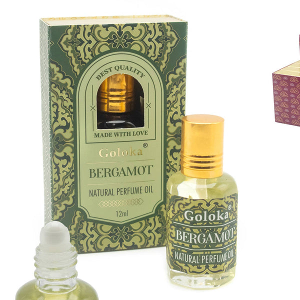 Huile Parfumée Nat. Goloka Bergamote 12ml (3 unités)