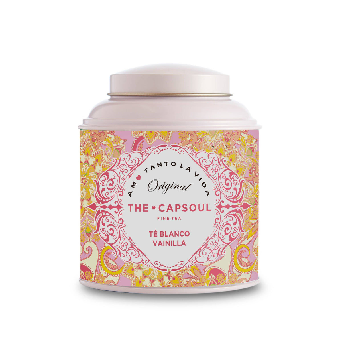 Thé Blanc Vanille - Thé Blanc en vrac boîte 60g