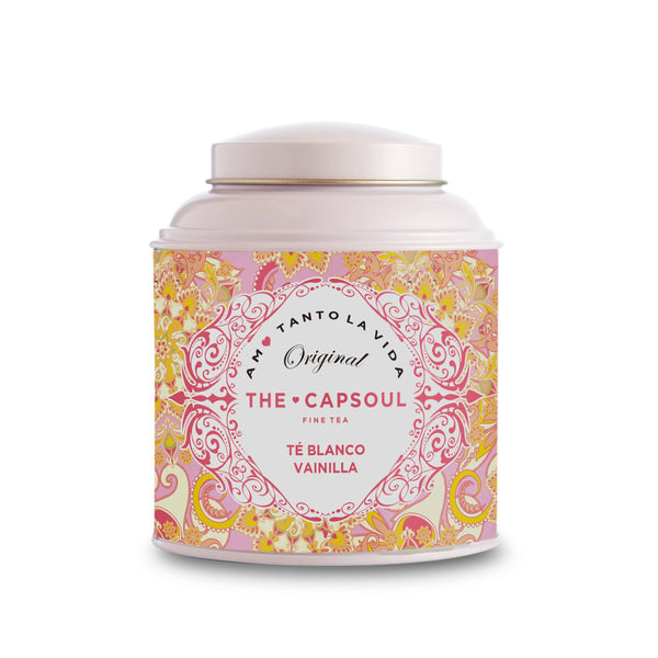 Thé Blanc Vanille - Thé Blanc en vrac boîte 60g