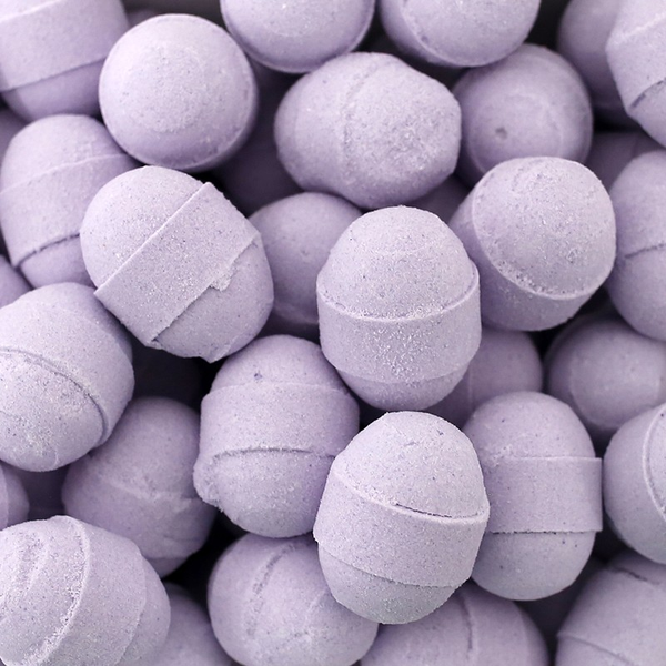 Mini-bombes de bain à la lavande