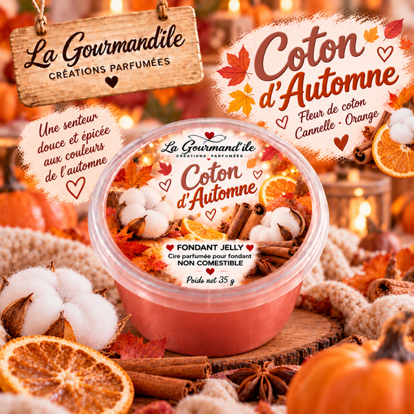Fondant jelly  Coton d'automne