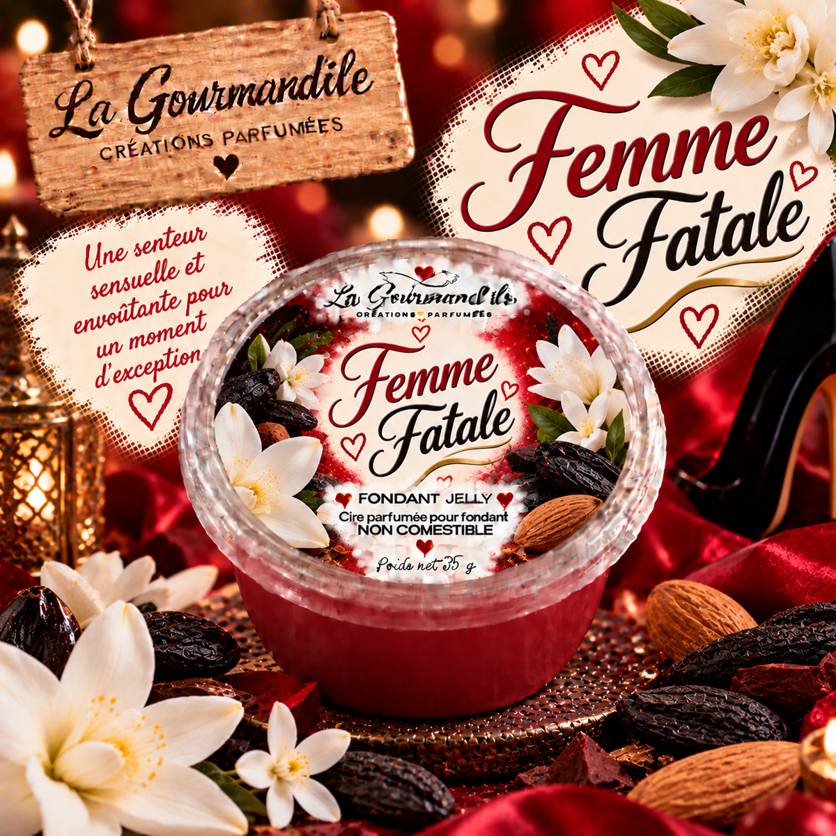 Fondant jelly Femme fatale