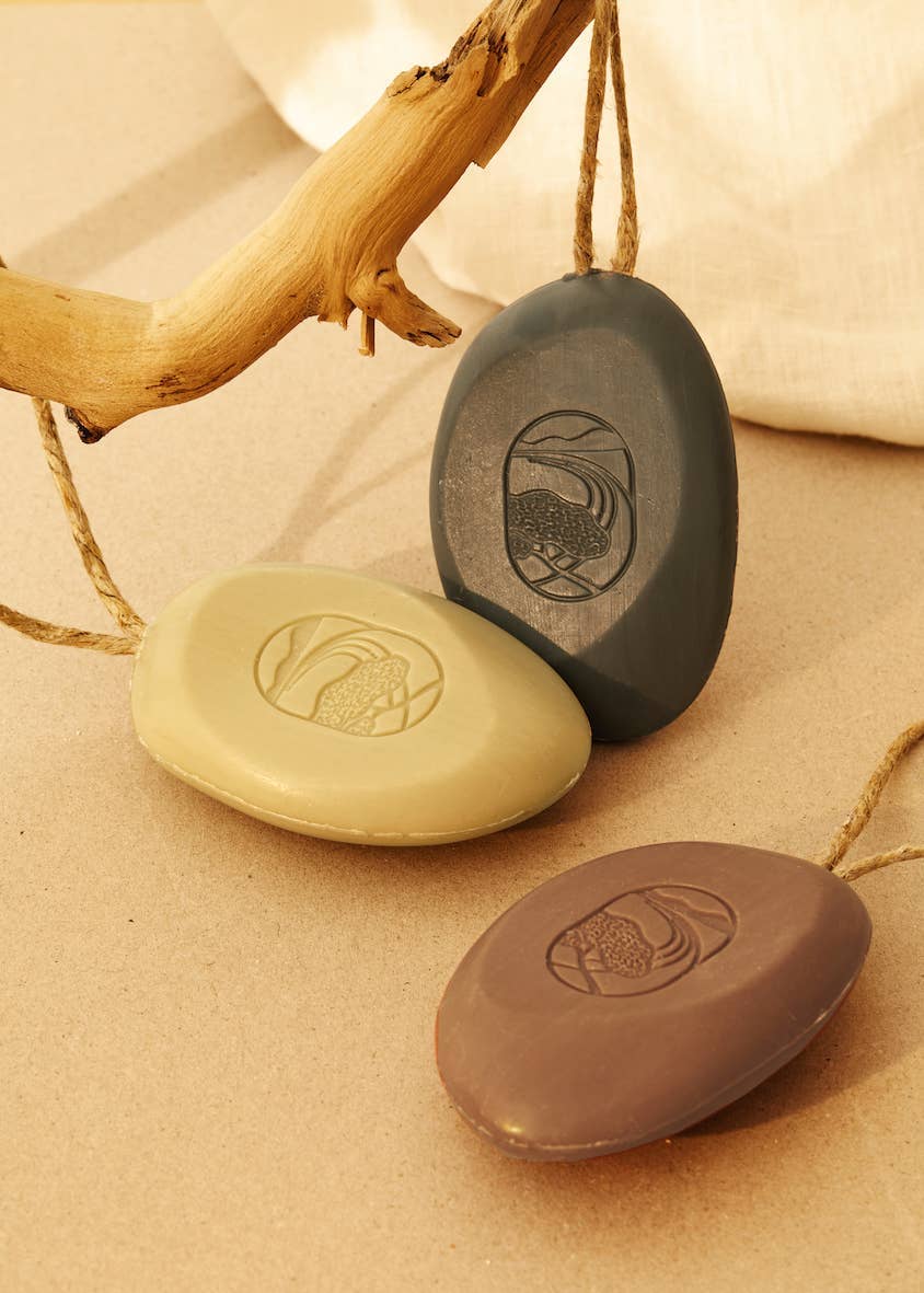 Savon sur corde Myrrhe, Musc & Ambre 200g