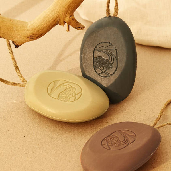 Savon sur corde Myrrhe, Musc & Ambre 200g