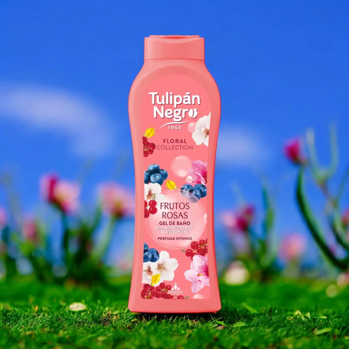 GEL DOUCHE TULIPAN NEGRO 650ML FRUTOS ROSAS