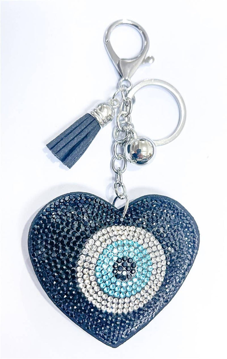 Porte-clés Turkish Eye 6,5 x 5,8 cm (6 pièces) #23