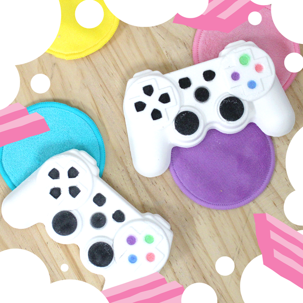 Bombe de bain 150 gr- Manette Gamer - Senteur Bubble Gum