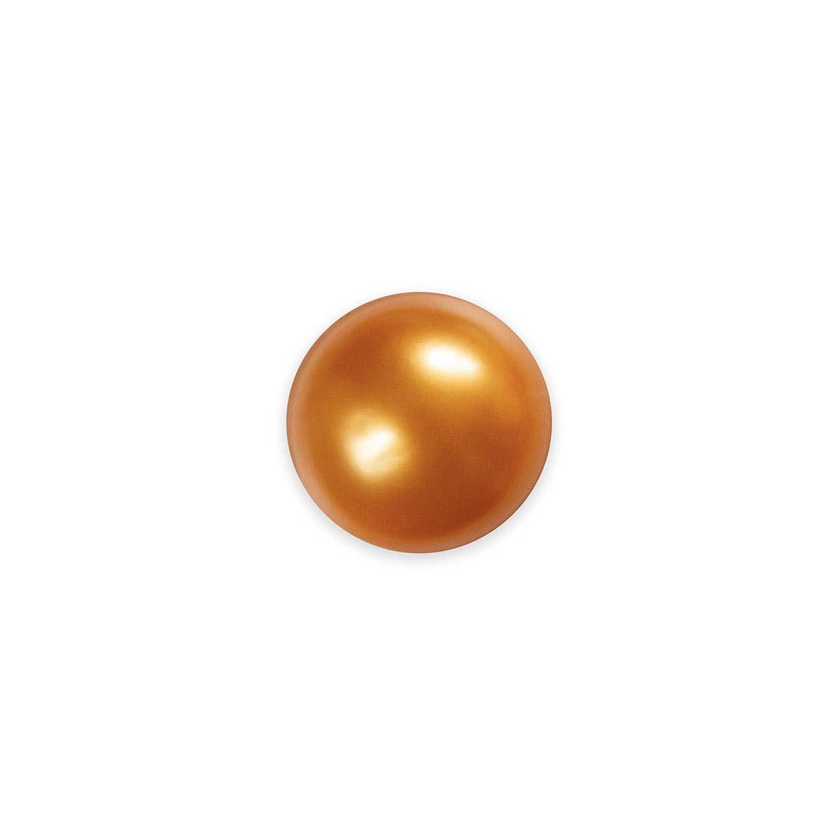 Perle de bain ronde à la vanille pour baignoire