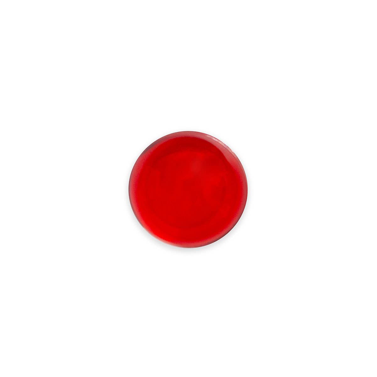 Perle de bain rouge-transparente, huile de bain nacrée, parfum : rose