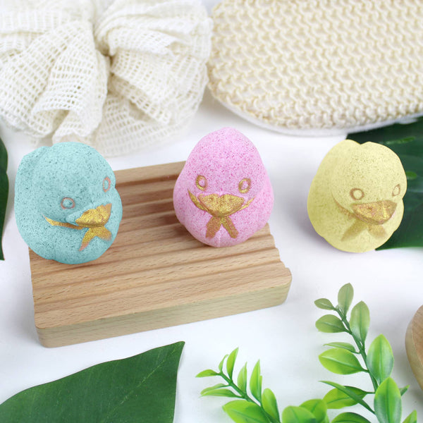 Bombe de bain Canard 100 grs -Senteur Fraise