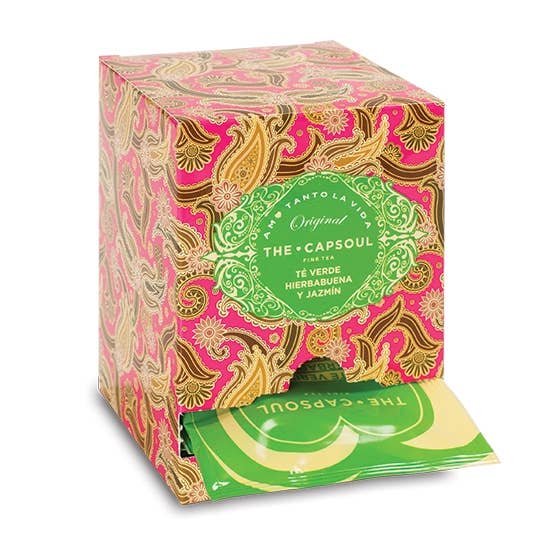 Pyramides Enveloppées Thé Vert Menthe Jasmin