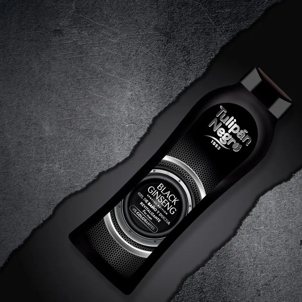 GEL DOUCHE TULIPAN NEGRO HOMME 650ML BLACK GINSENG