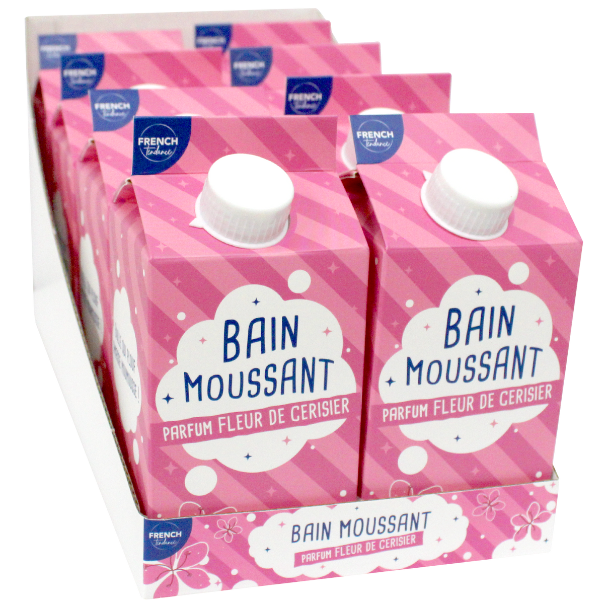 Bain moussant - 500ml - Senteur Fleur de Cerisier - FT